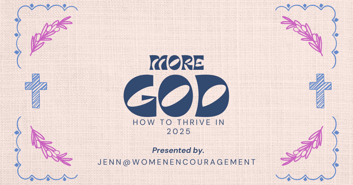 More God in 2025: How Putting God First Will Help You Thrive in the New Year